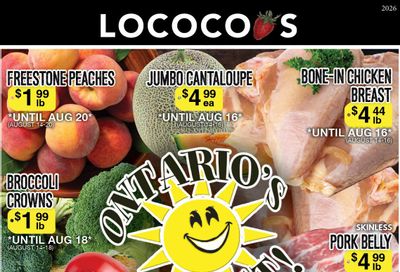 Lococo's Flyer August 14 to 20