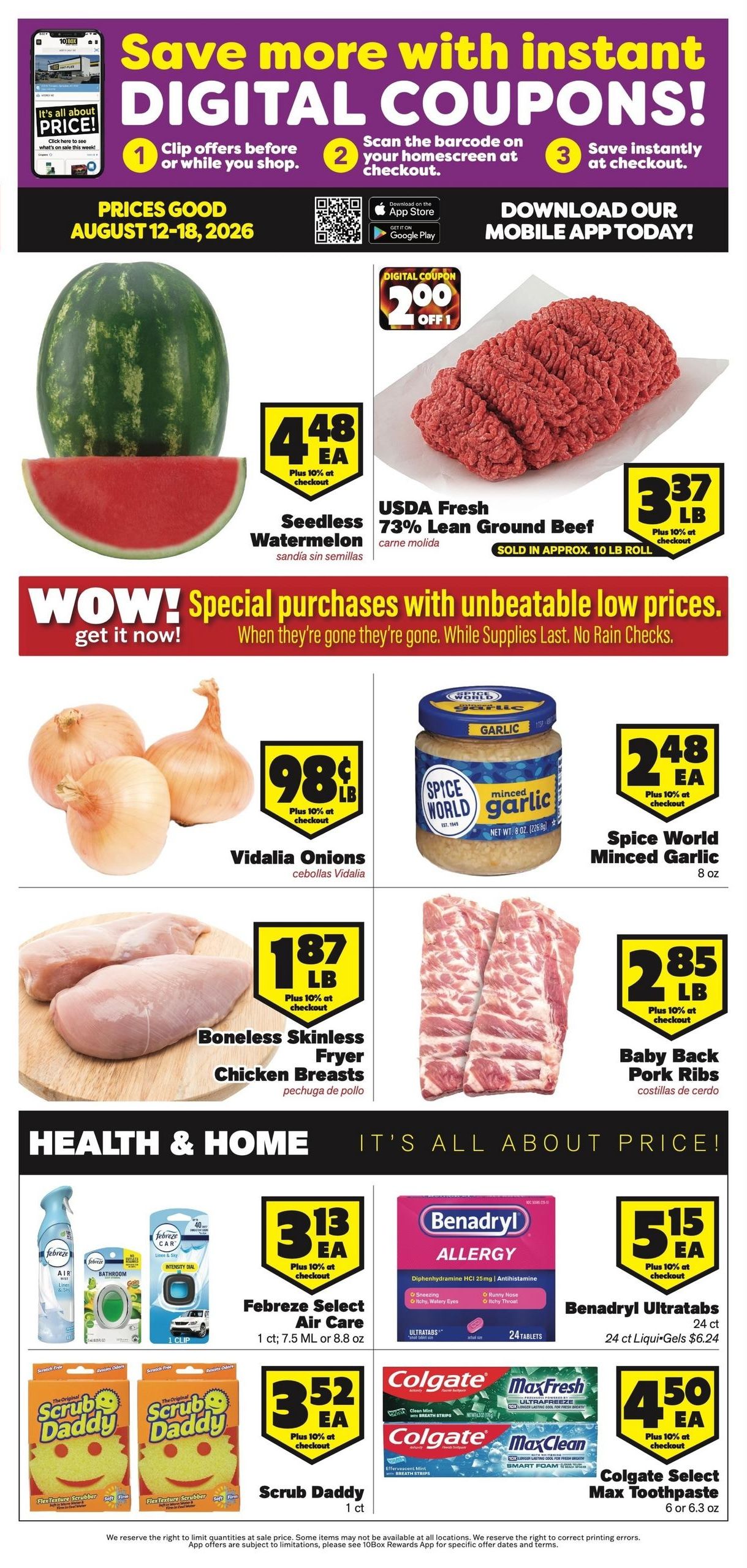 Tulsa Cashsaver (Tulsa–Broken Arrow Area, OK) Weekly Ad August 12 - 18, 2026