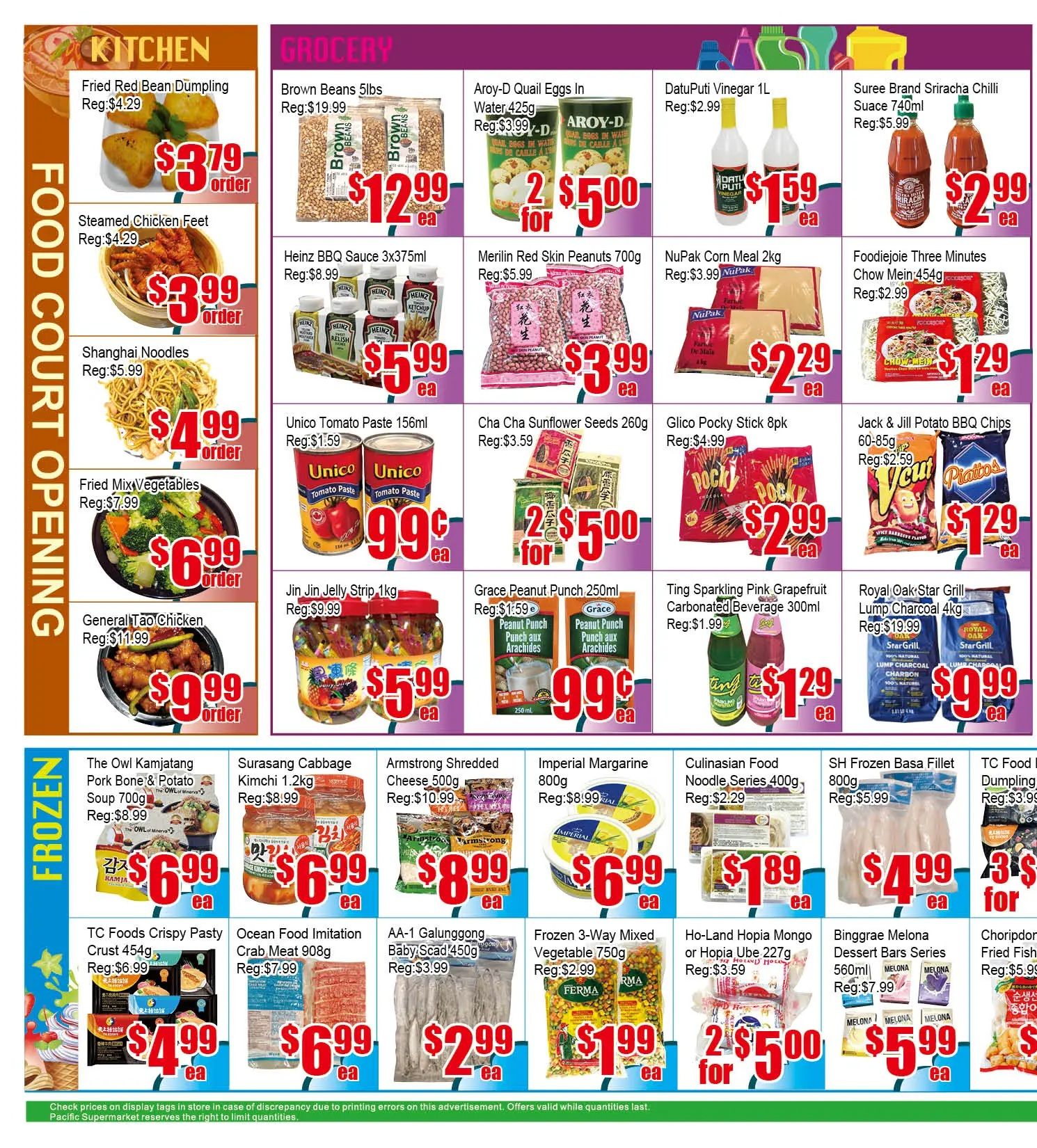Pacific Fresh Food Market (Pickering) Flyer August 14 to 20
