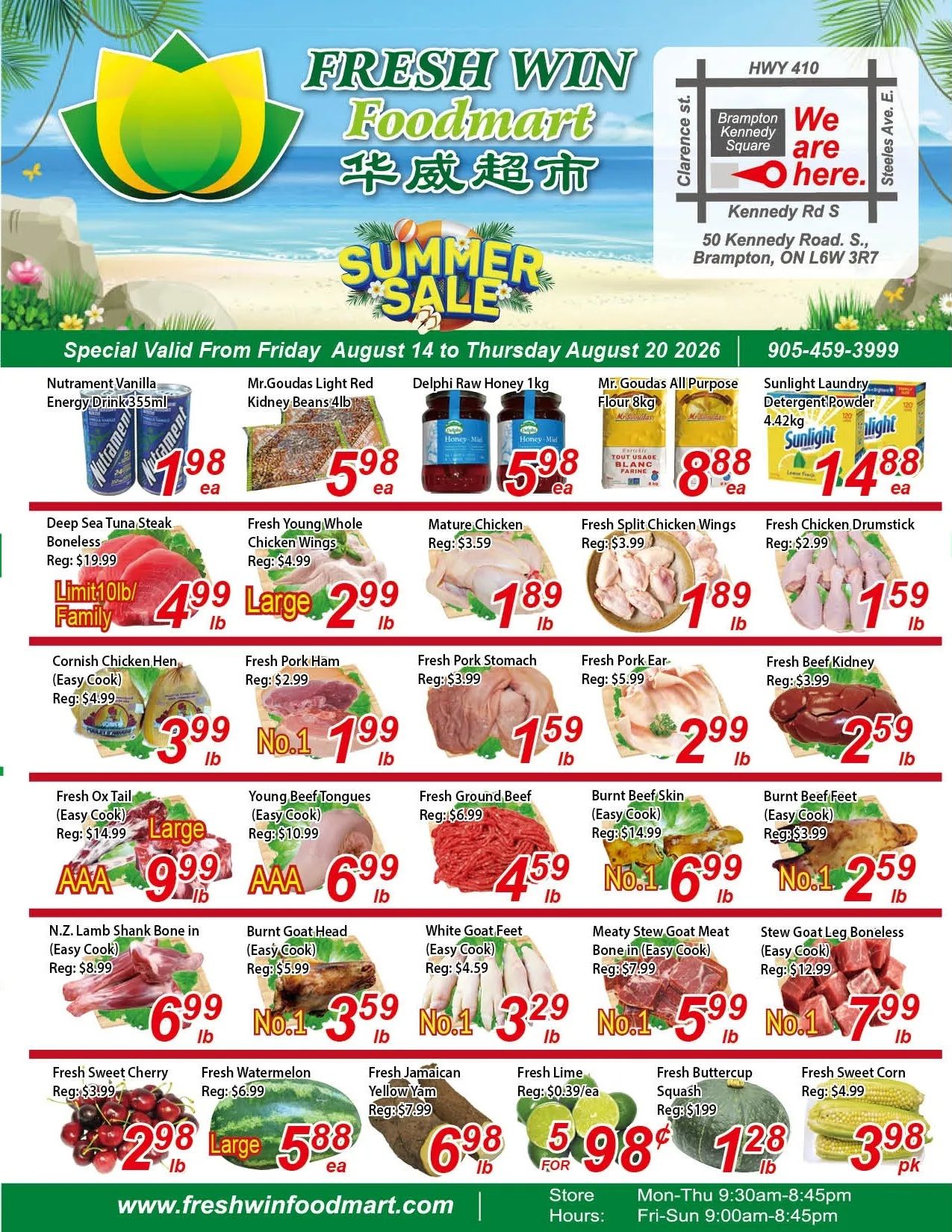 Fresh Win Foodmart Flyer August 14 to 20
