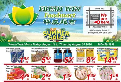 Fresh Win Foodmart Flyer August 14 to 20