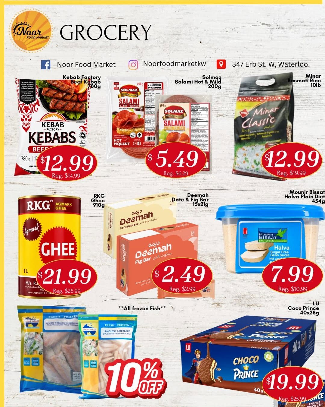 Noor Food Market Flyer August 14 to 20