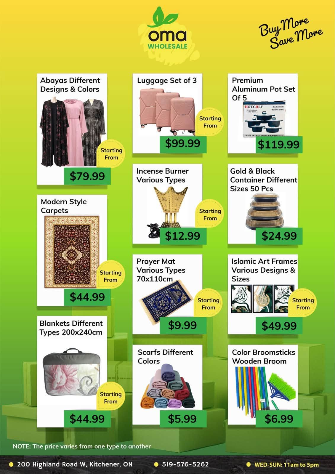 Oma Fresh Foods Flyer August 14 to 20