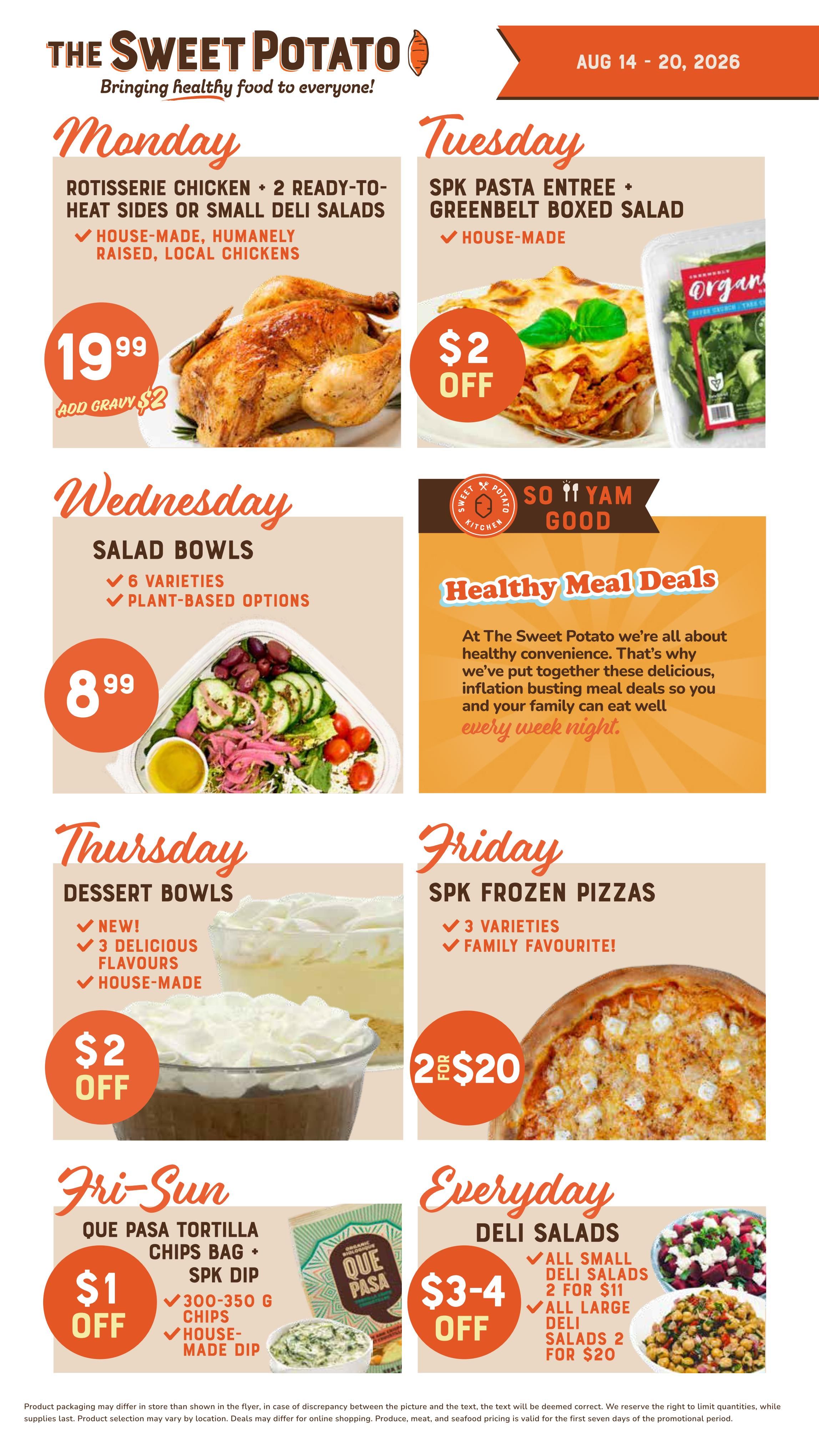 The Sweet Potato Flyer August 14 to 20