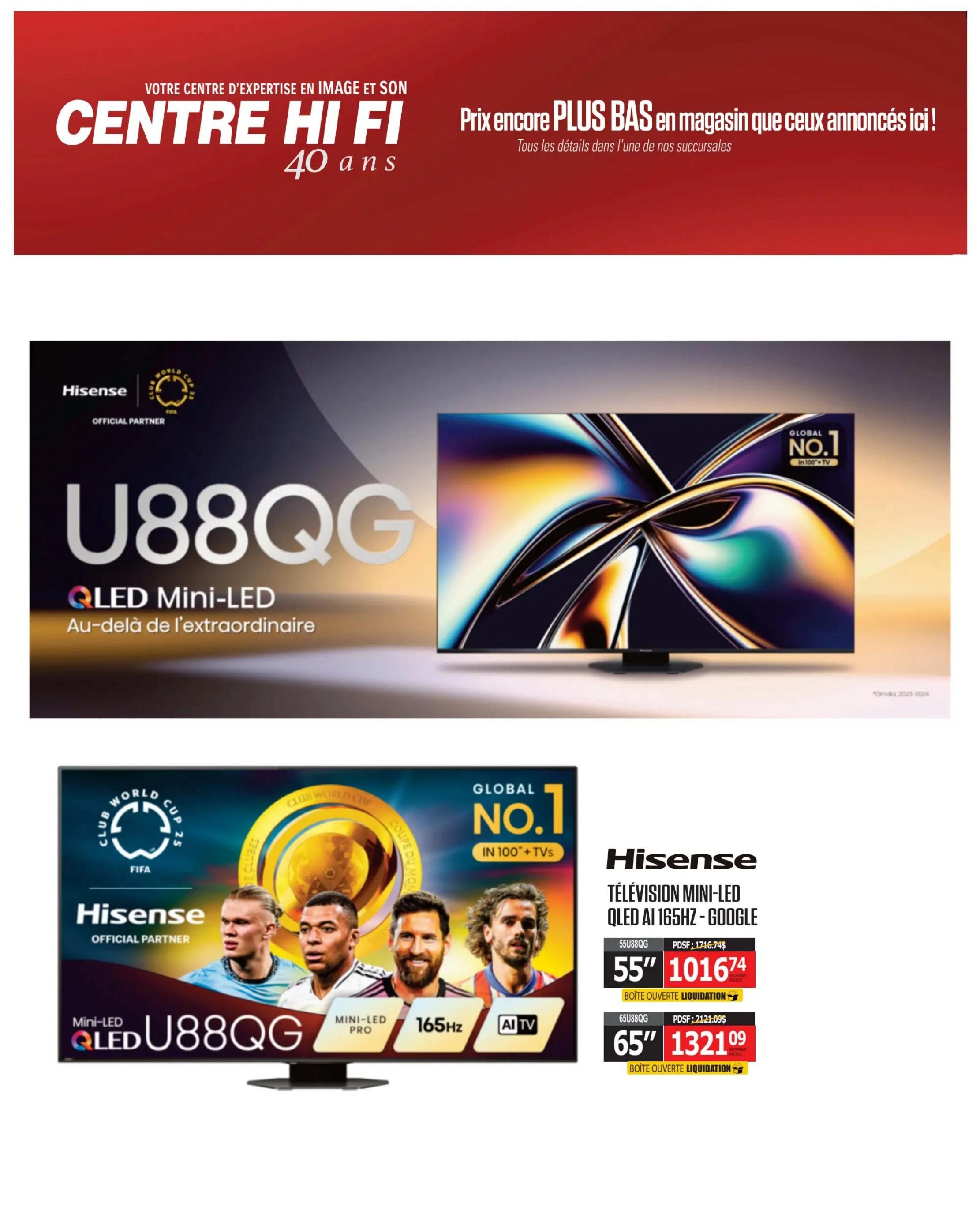 Centre Hi-Fi Flyer August 14 to 20