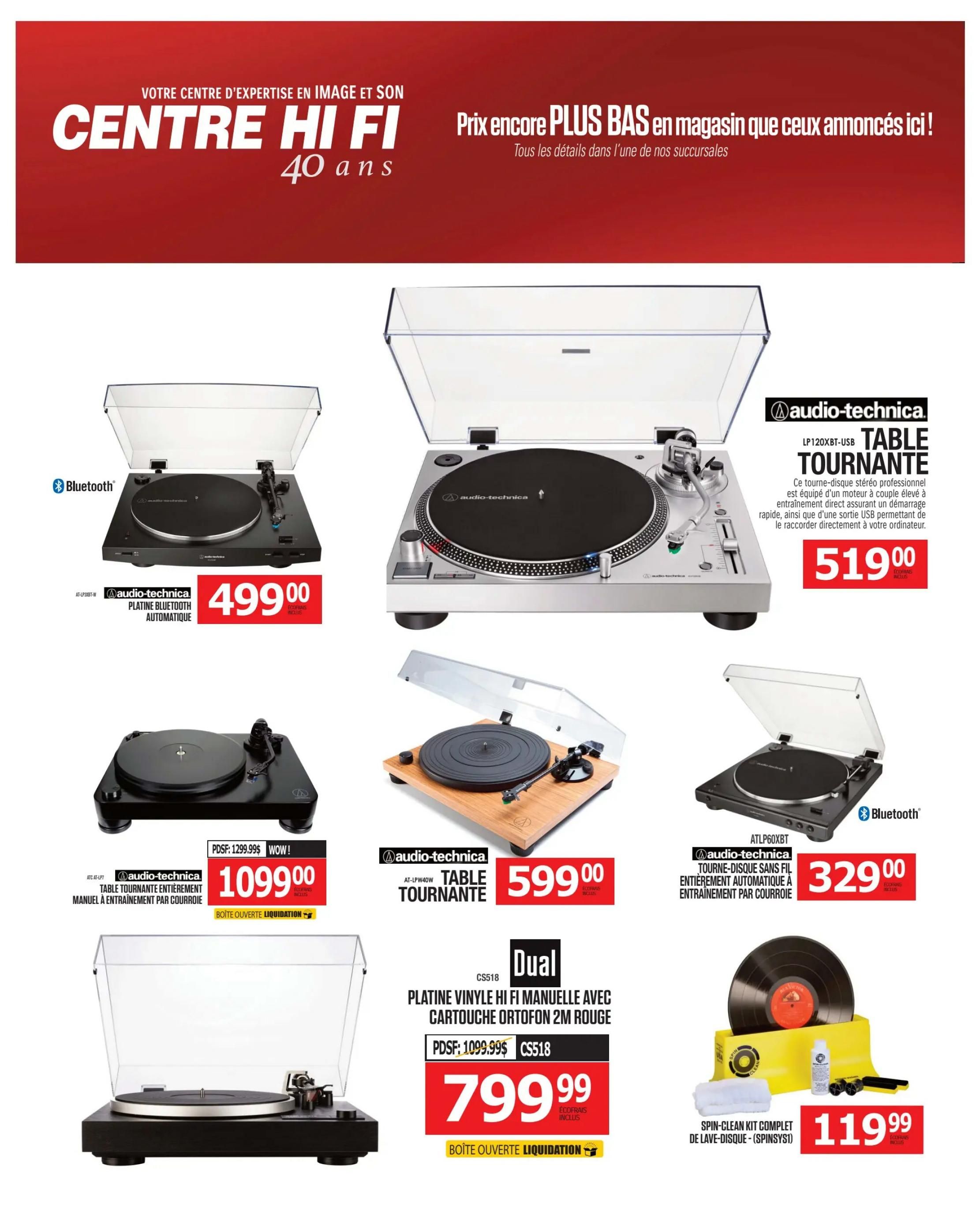 Centre Hi-Fi Flyer August 14 to 20