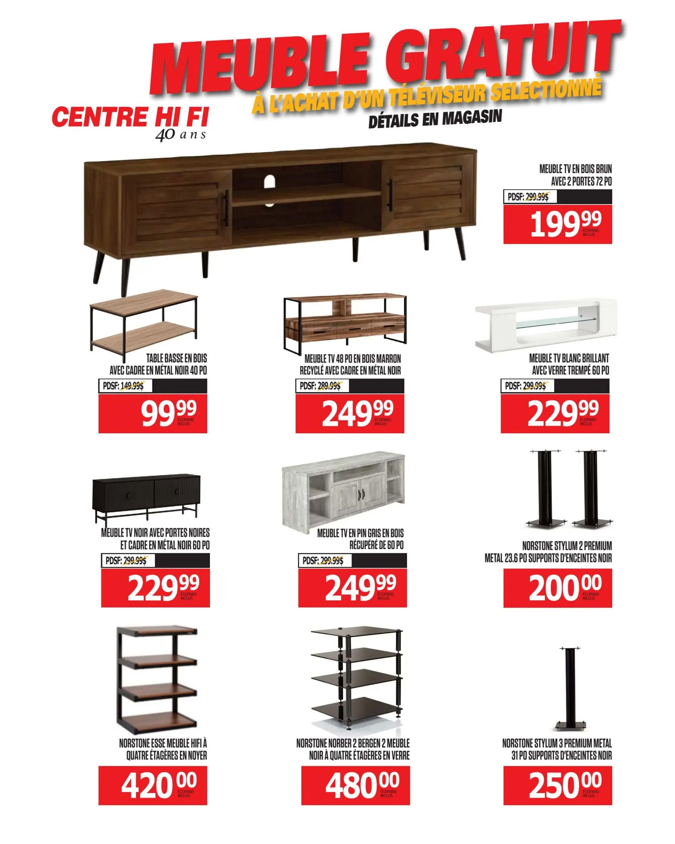 Centre Hi-Fi Flyer August 14 to 20