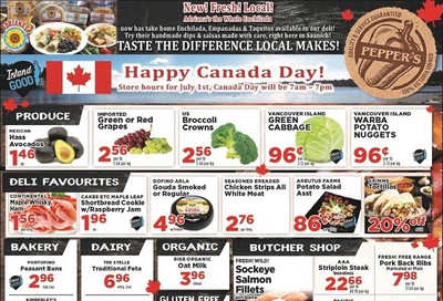 Pepper's Foods Flyer June 30 to July 6