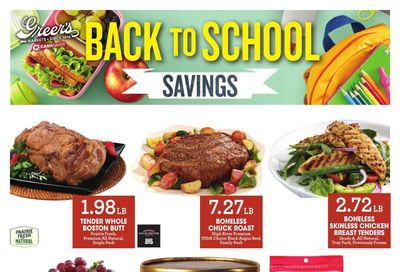 Greer's Food Tiger Weekly Ad August 12 - 18, 2026