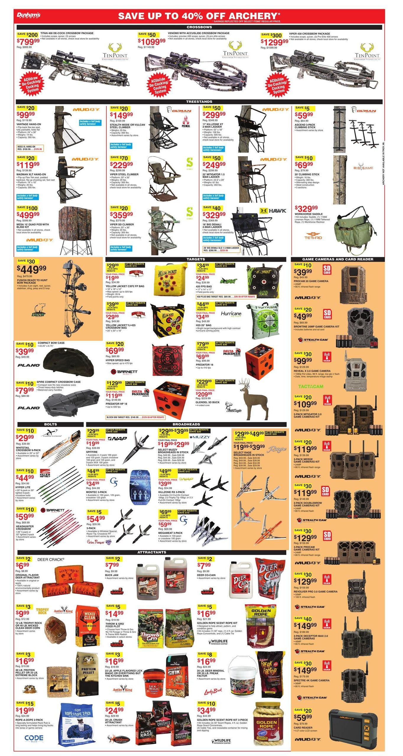 Dunham's Sports (Ridgeway Area, IA) Weekly Ad August 15 - 20, 2026