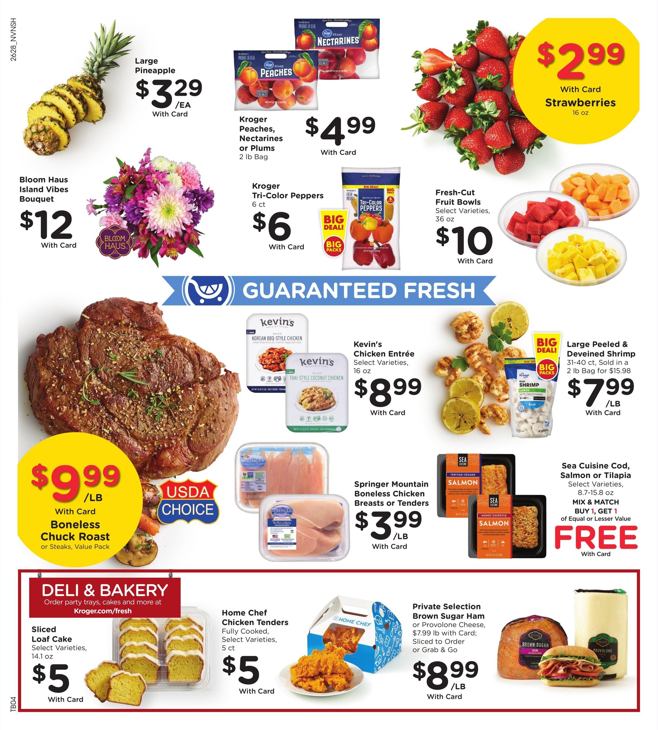 Kroger (Hendersonville–Rockvale Area, TN) Weekly Ad August 12 - 18, 2026