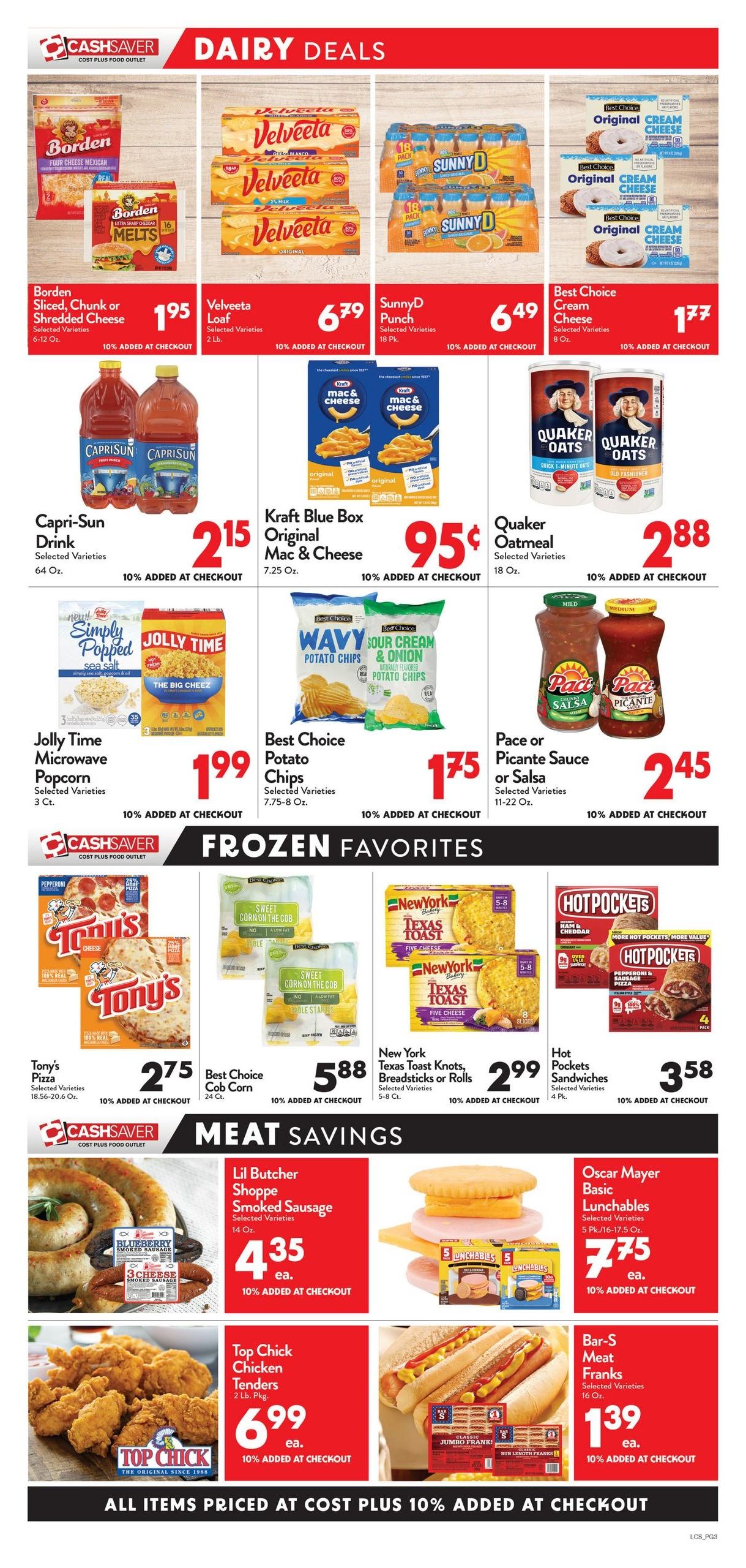 Larson's Cash Saver (Holly Springs–Batesville Area, MS) Weekly Ad August 12 - 18, 2026
