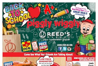 Reed's Piggly Wiggly (saveatthepig) Weekly Ad August 12 - 18, 2026