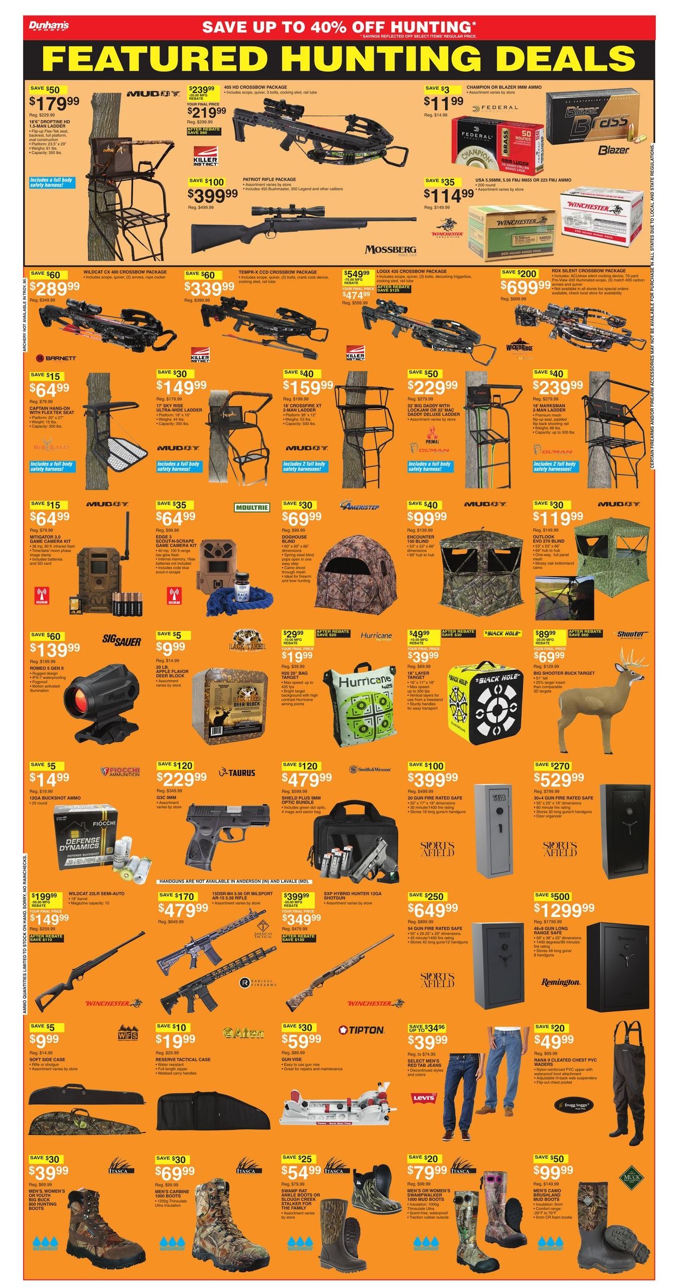 Dunham's Sports (KY, TN, VA, WV) Weekly Ad August 15 - 20, 2026