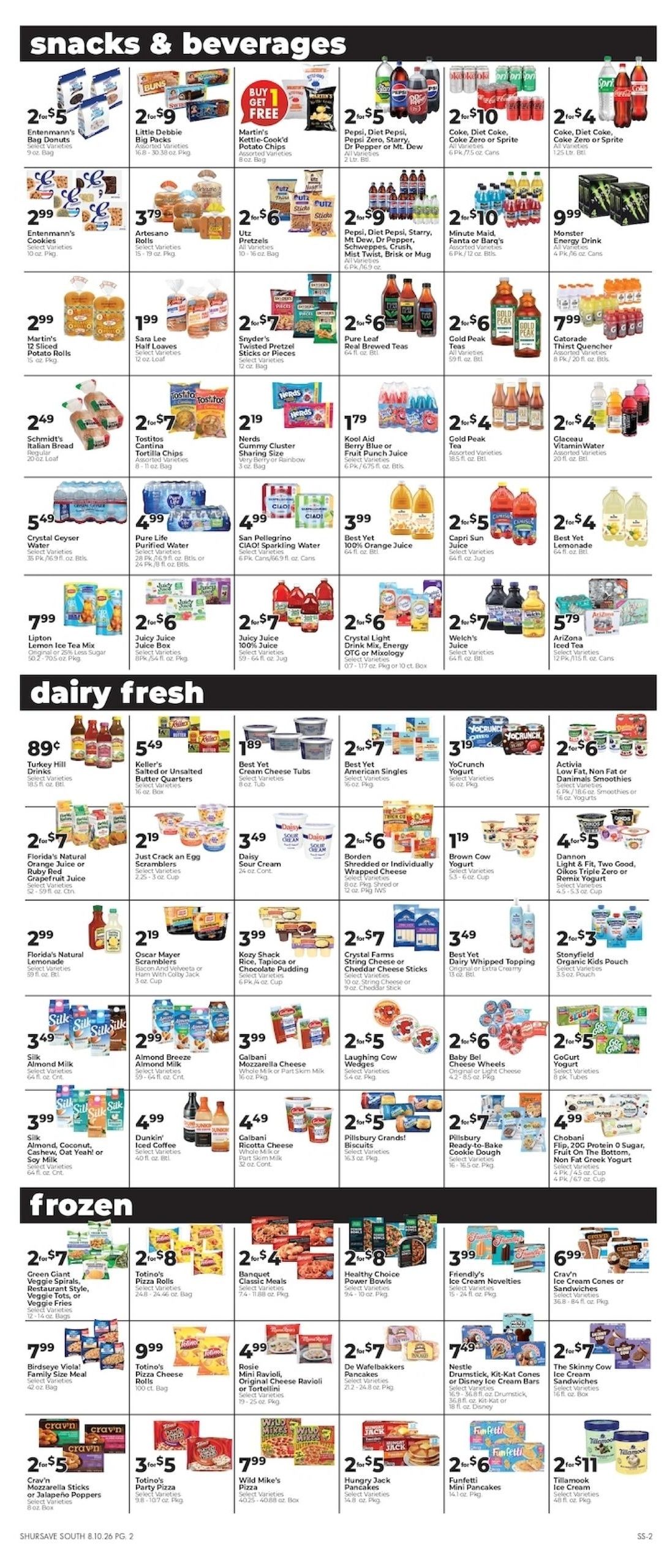 G.&E./Hocker's (Bethany Beach Area, DE) Weekly Ad August 13 - 19, 2026