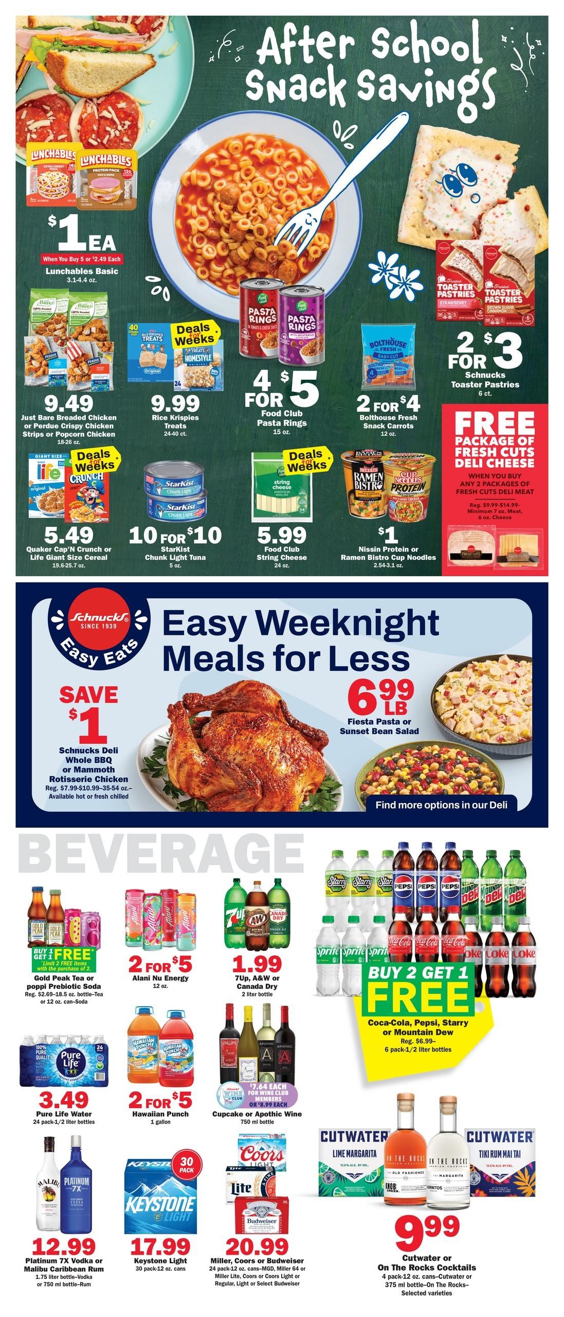Schnucks Weekly Print Weekly Ad August 19 - 25, 2026