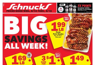 Schnucks Weekly Print Weekly Ad August 12 - 18, 2026