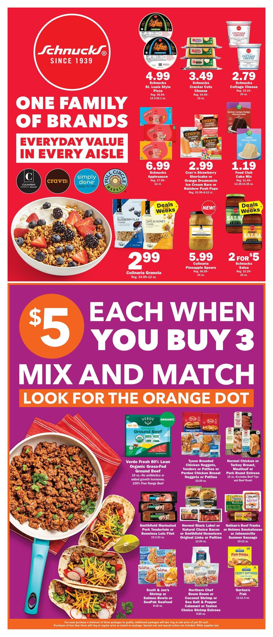 Schnucks Weekly Print Weekly Ad August 12 - 18, 2026