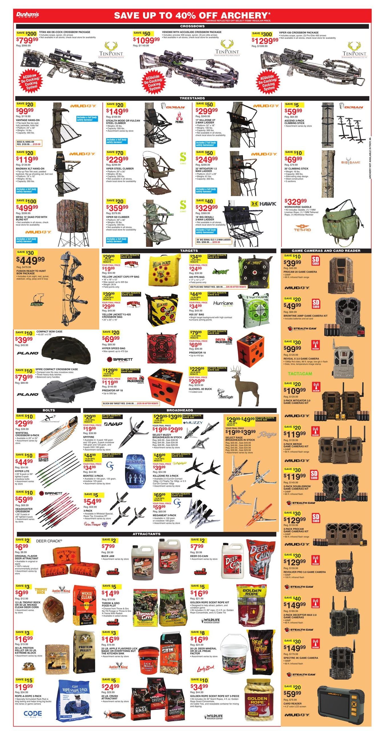 Dunham's Sports (Lincoln Area, KS) Weekly Ad August 15 - 20, 2026