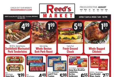 Reed's Market Weekly Ad August 12 - 18, 2026
