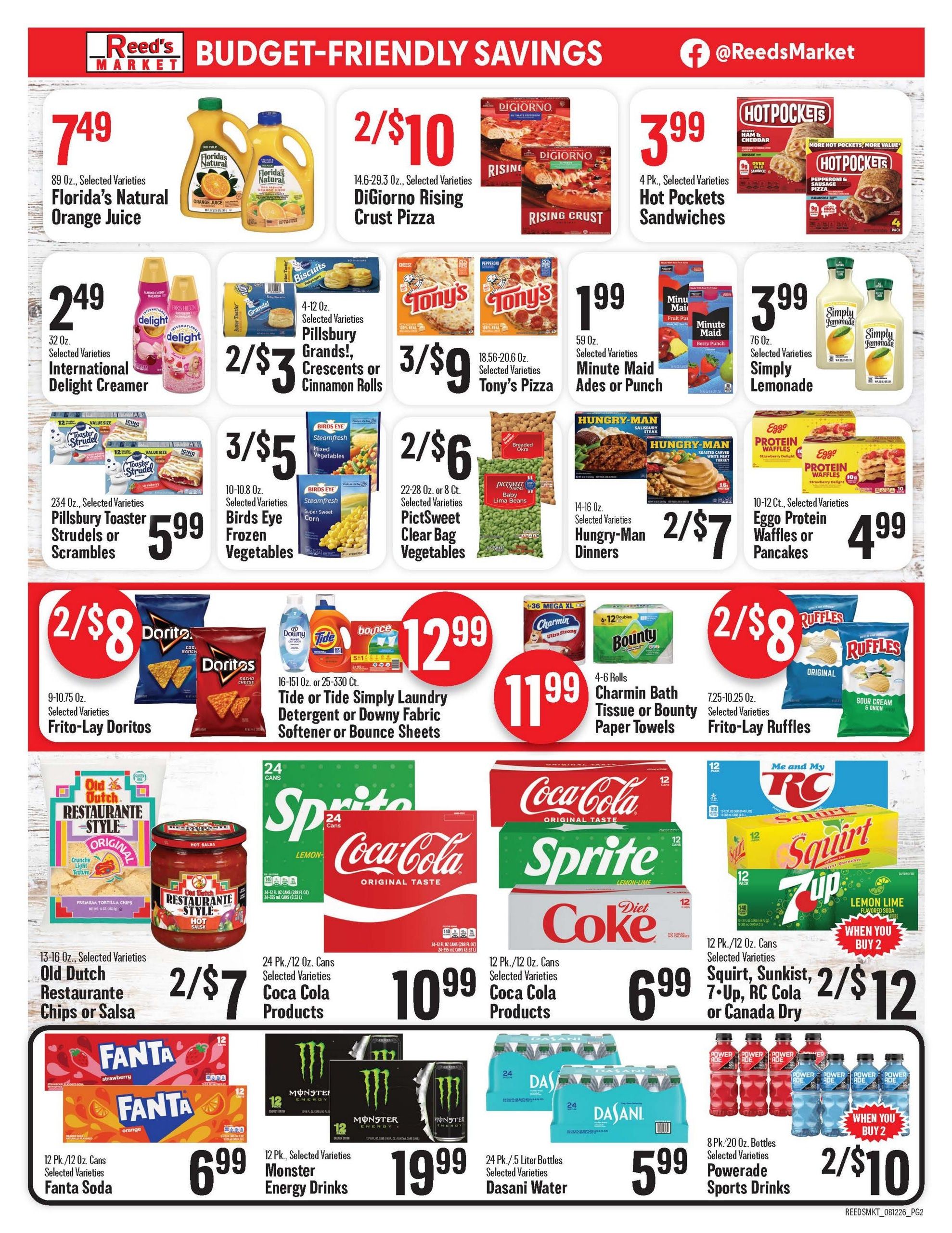 Reed's Market Weekly Ad August 12 - 18, 2026