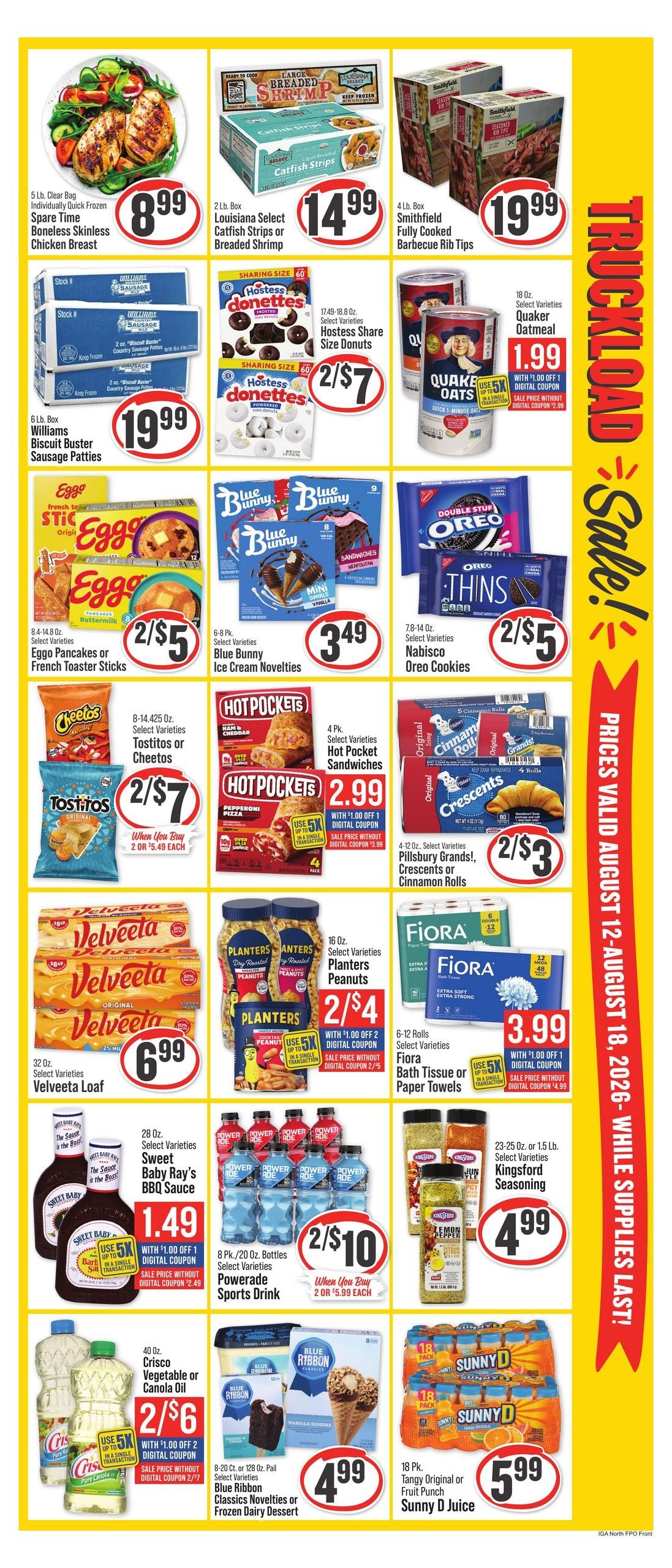 IGA (Olney Area, IL) Weekly Ad August 12 - 18, 2026