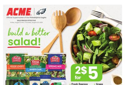 Acme Markets (Margate City Area, NJ) Weekly Ad August 14 - 20, 2026