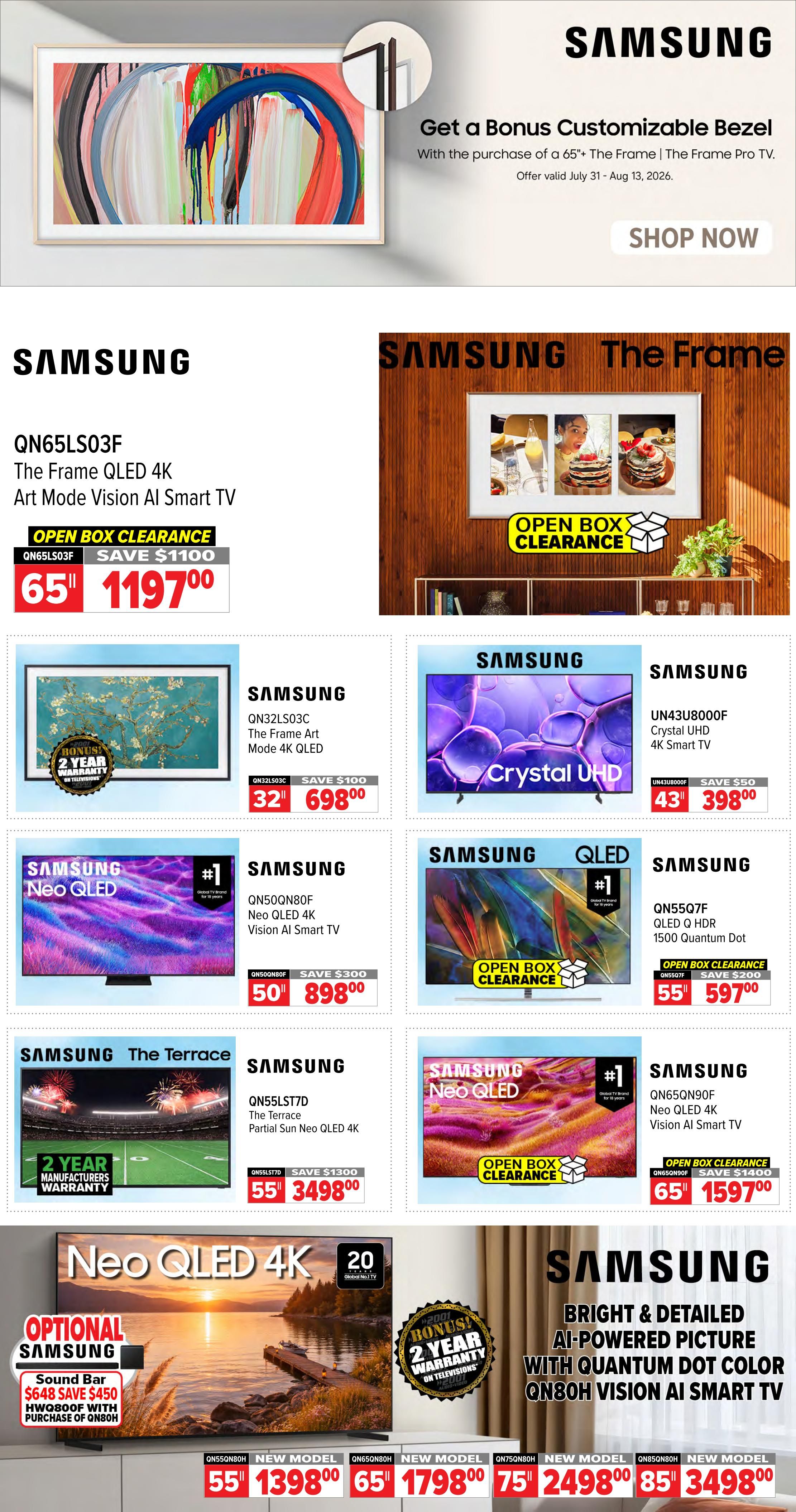 2001 Audio Video Flyer August 14 to 20 