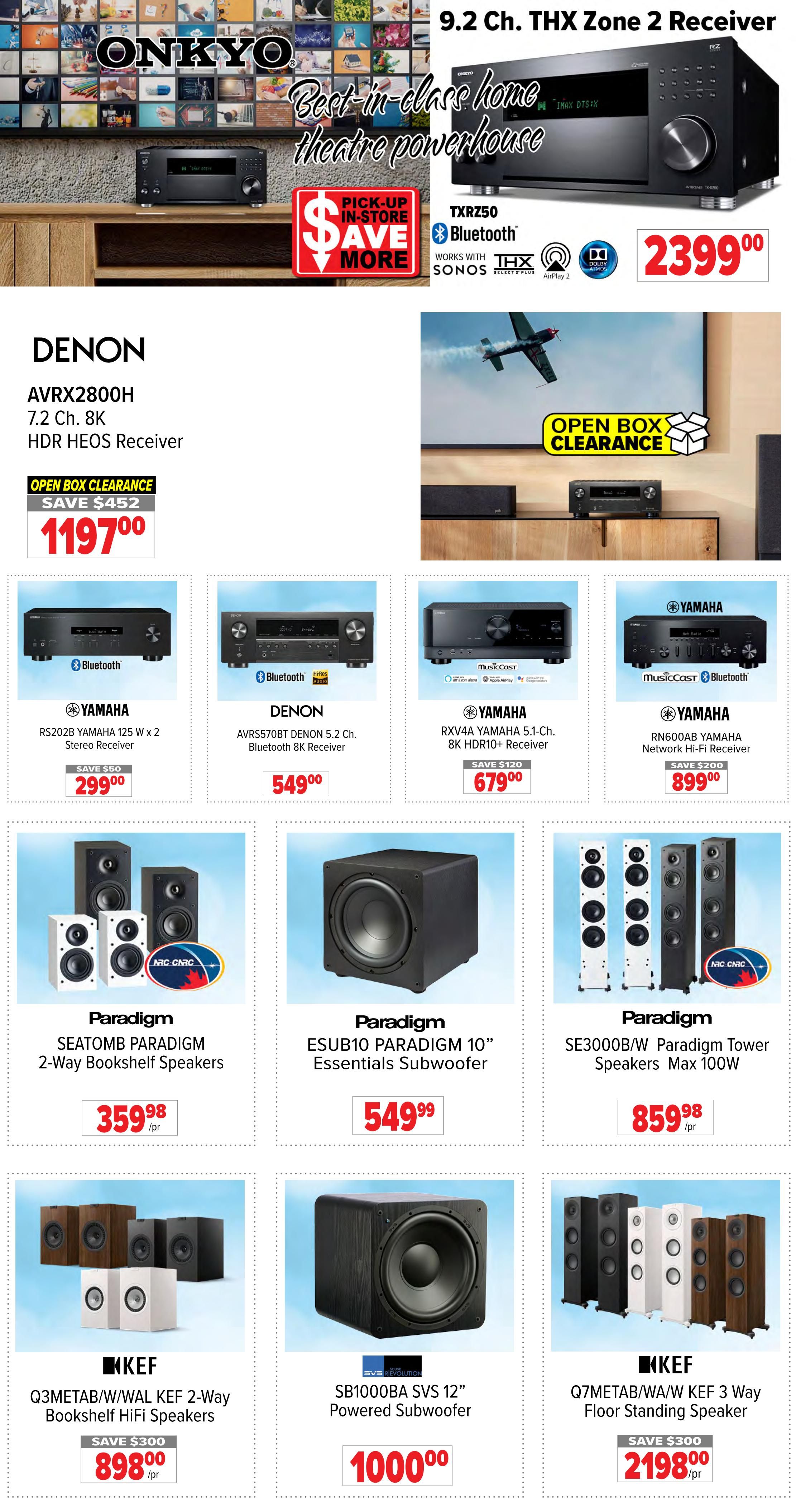2001 Audio Video Flyer August 14 to 20 