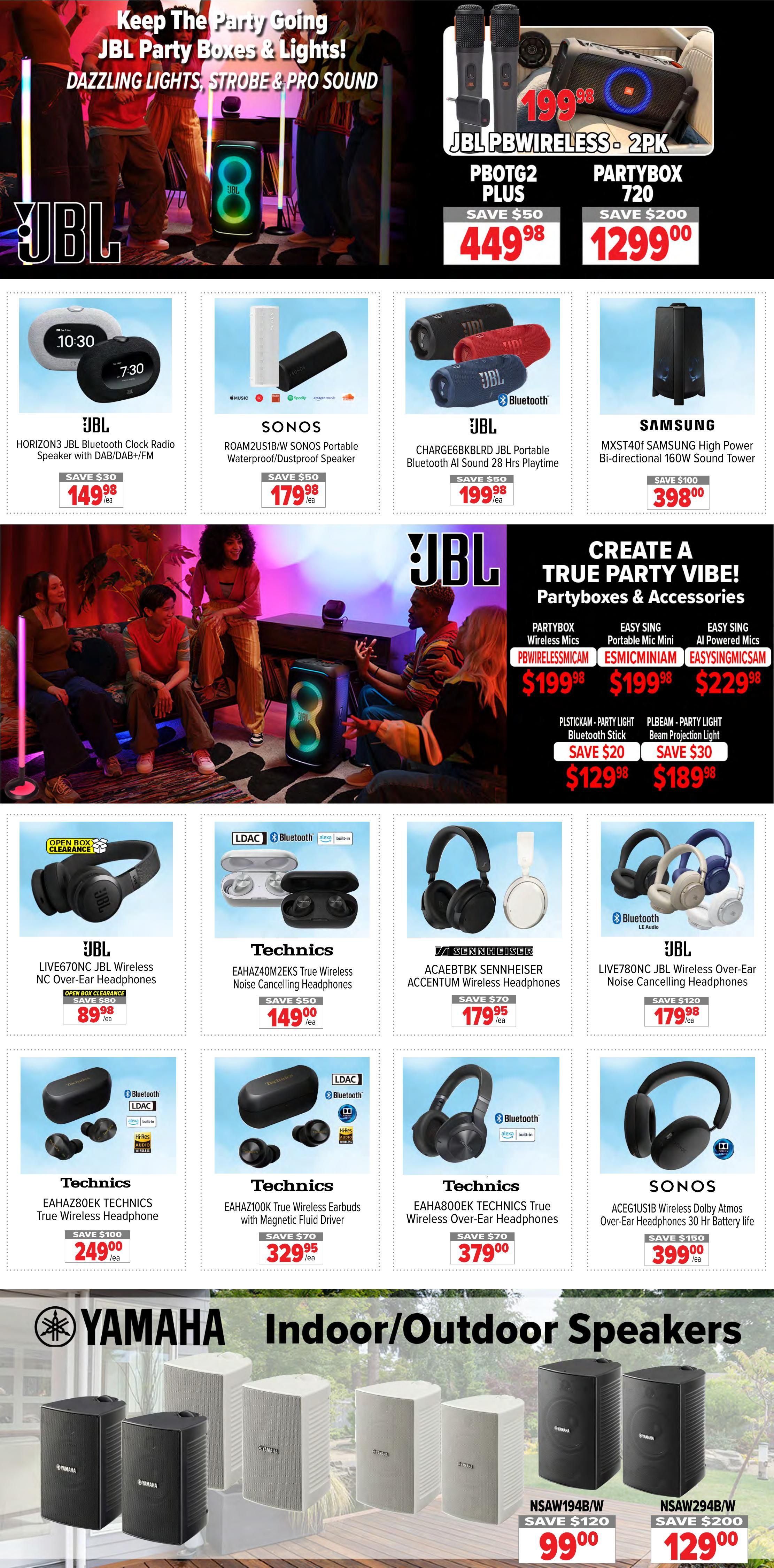 2001 Audio Video Flyer August 14 to 20 