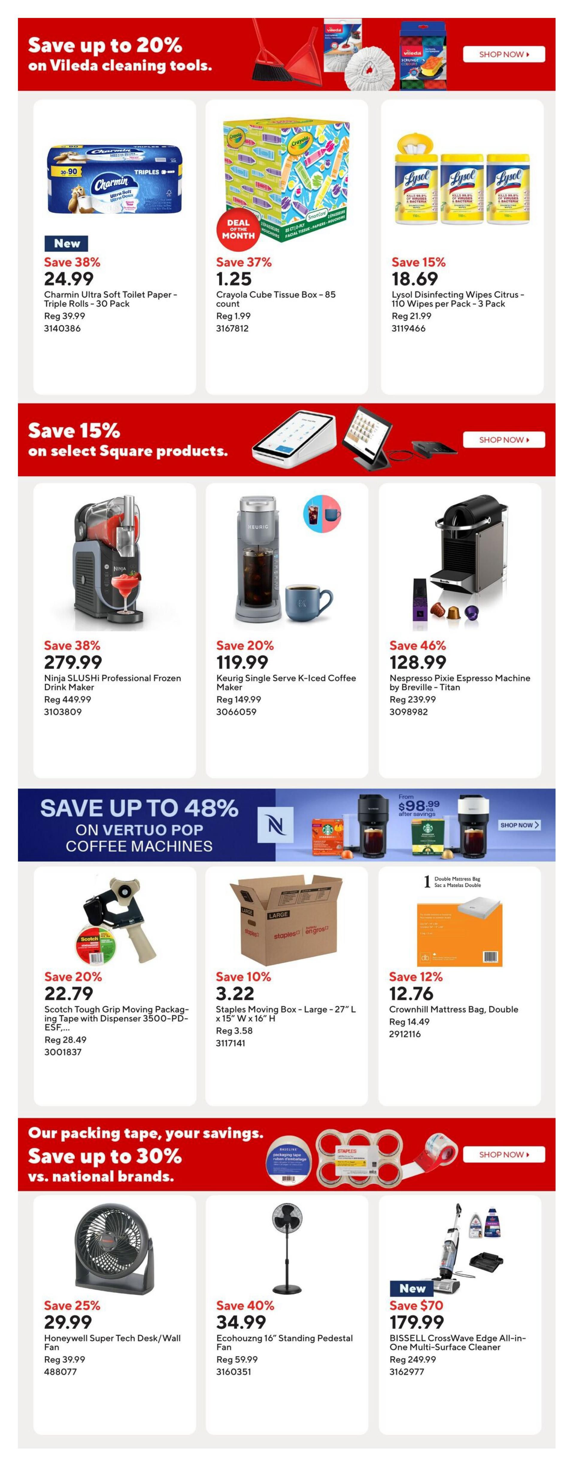 Staples Flyer August 14 to 20