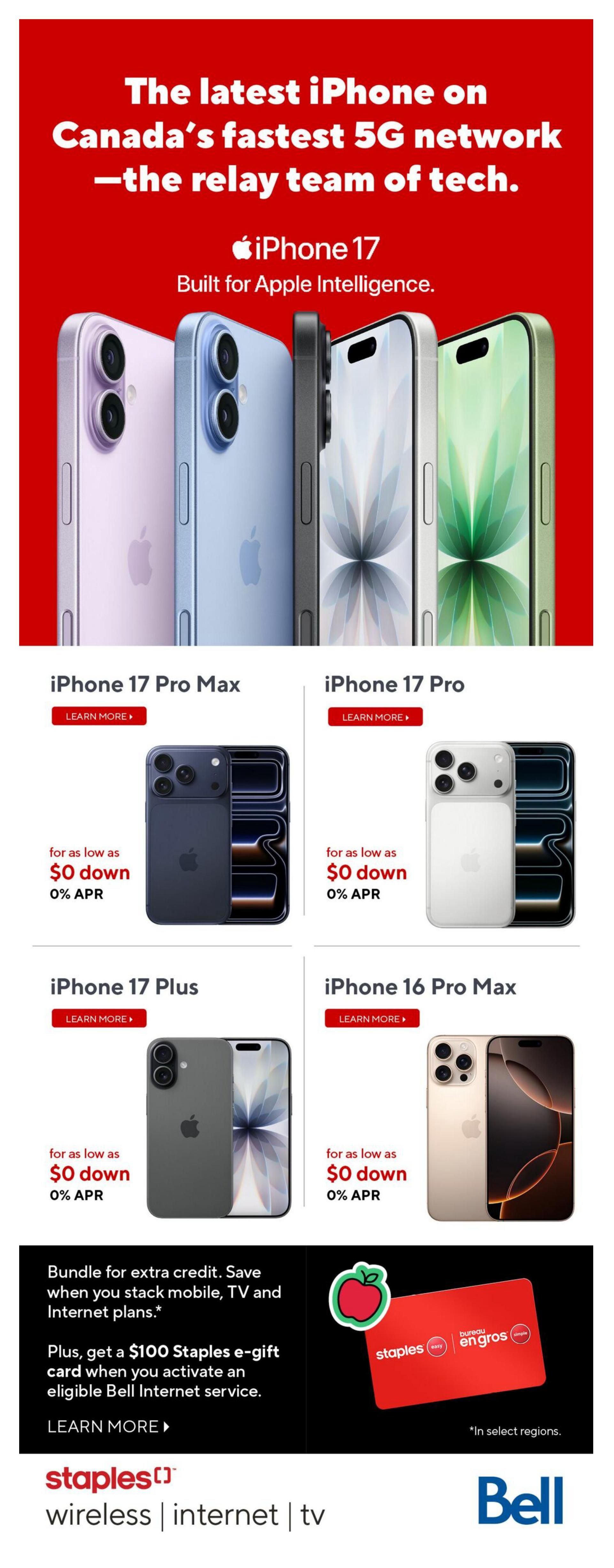 Staples Flyer August 14 to 20