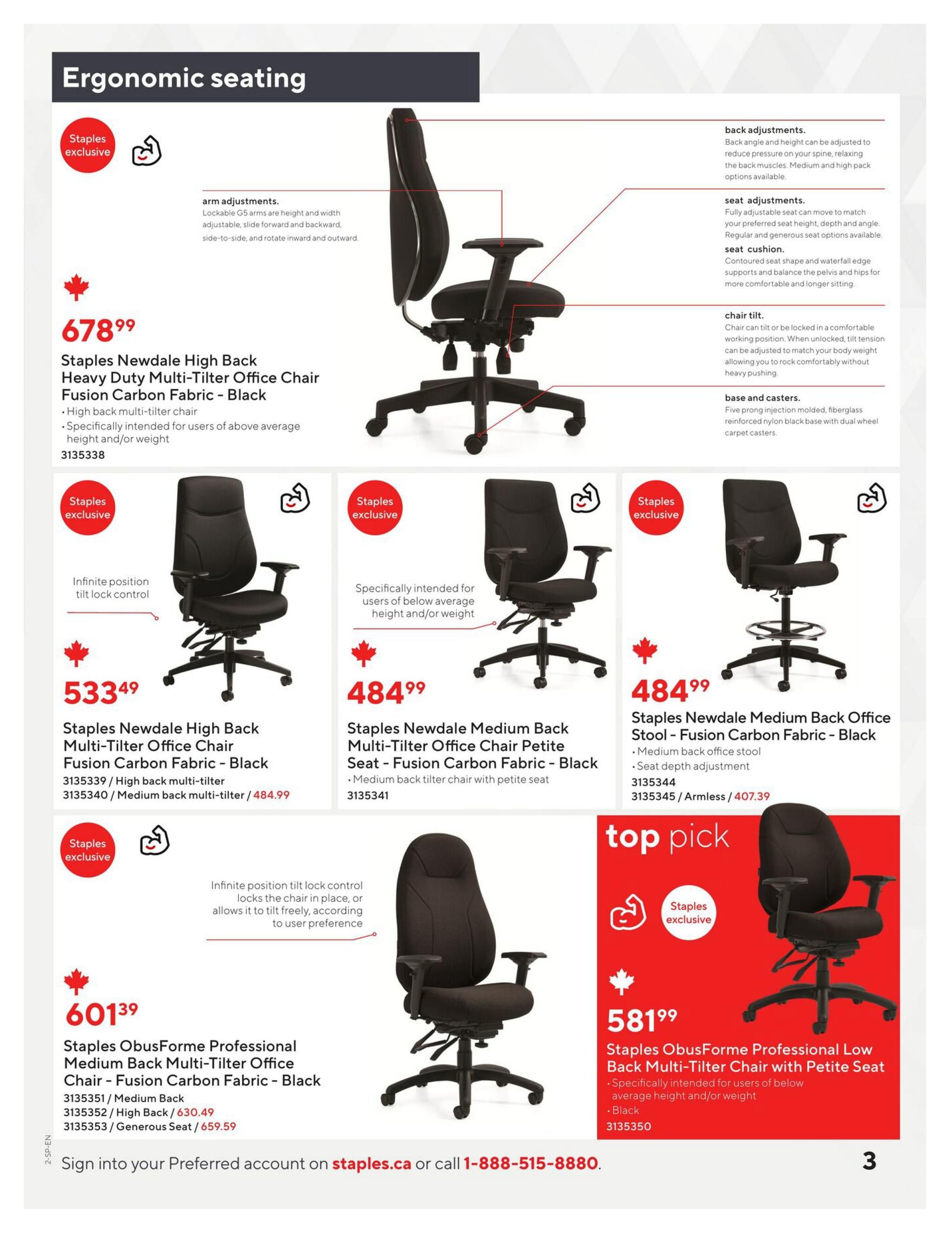 Staples 2026/2027 Furniture Guide August 14 to July 27