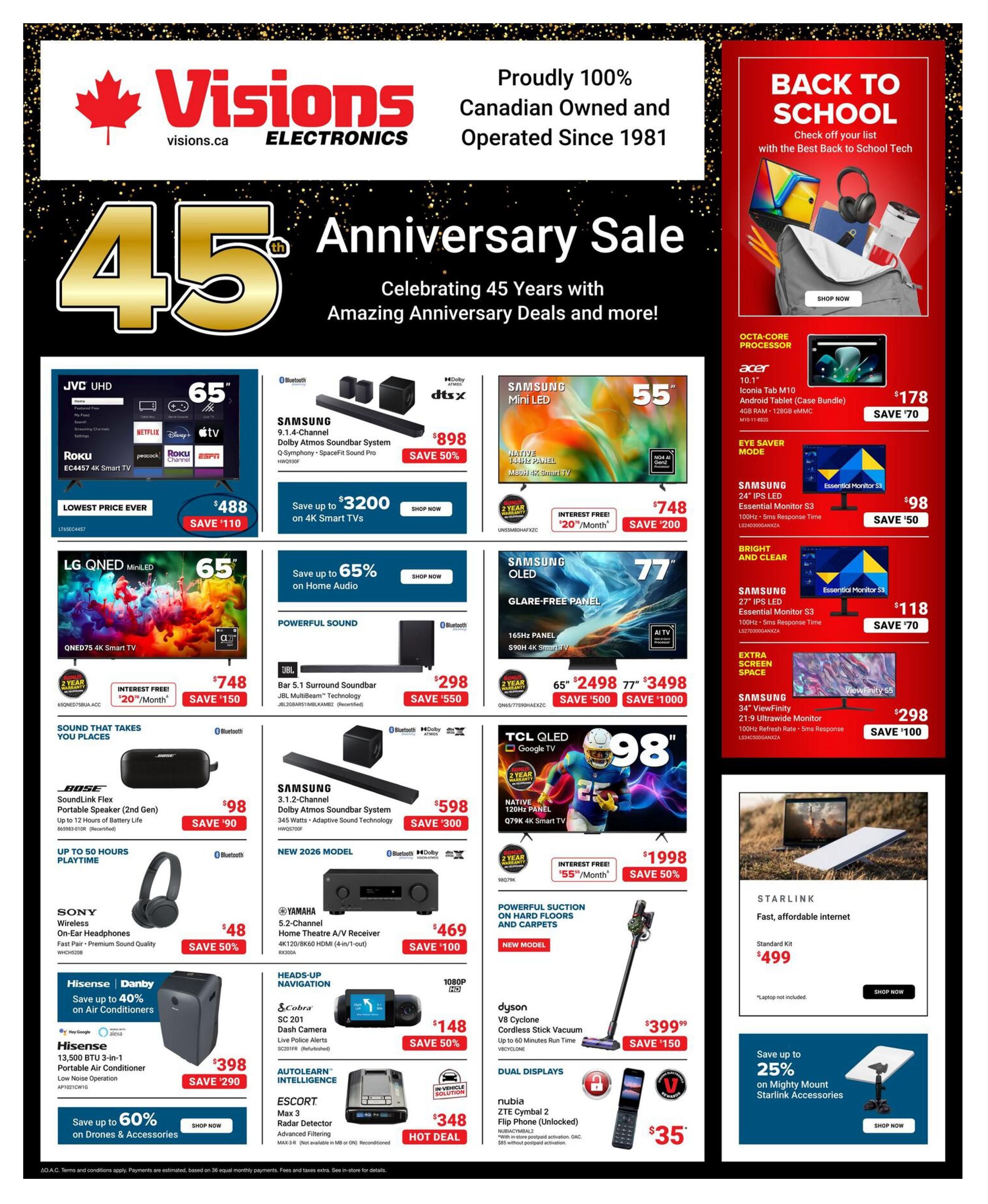 Visions Electronics Flyer August 14 to 20