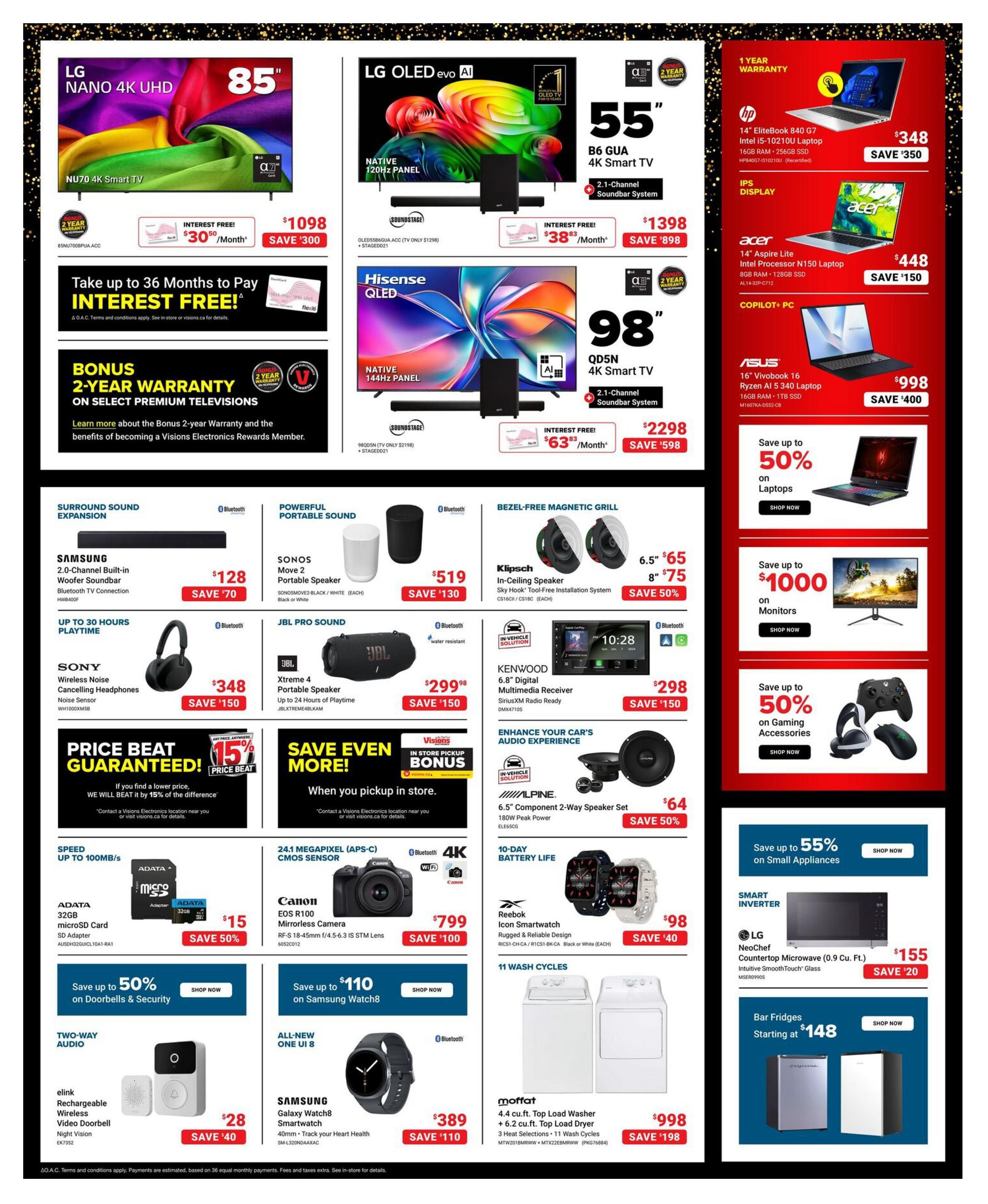Visions Electronics Flyer August 14 to 20