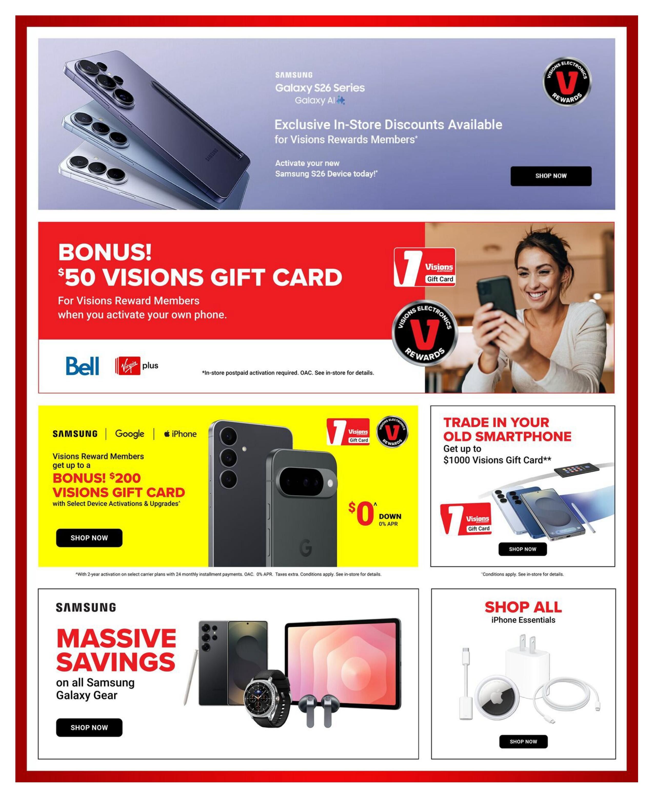 Visions Electronics Flyer August 14 to 20