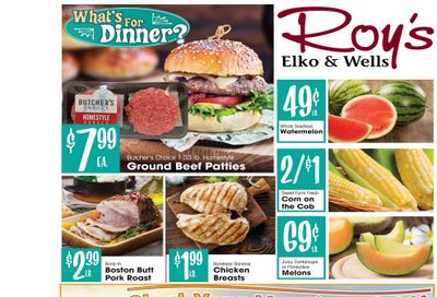 Roy's Fresh Meat and Produce Weekly Ad August 12 - 18, 2026