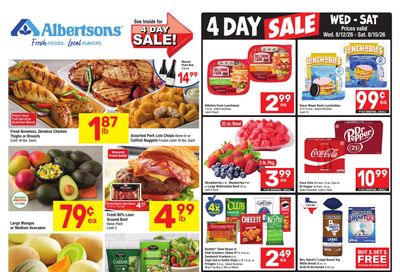 Albertsons (Winona–New London Area, TX) Weekly Ad August 12 - 18, 2026