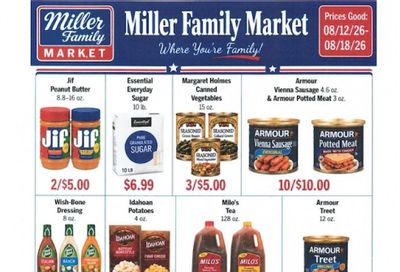 Sunflower Food Store (Shoppers Value Foods) Weekly Ad August 12 - 18, 2026