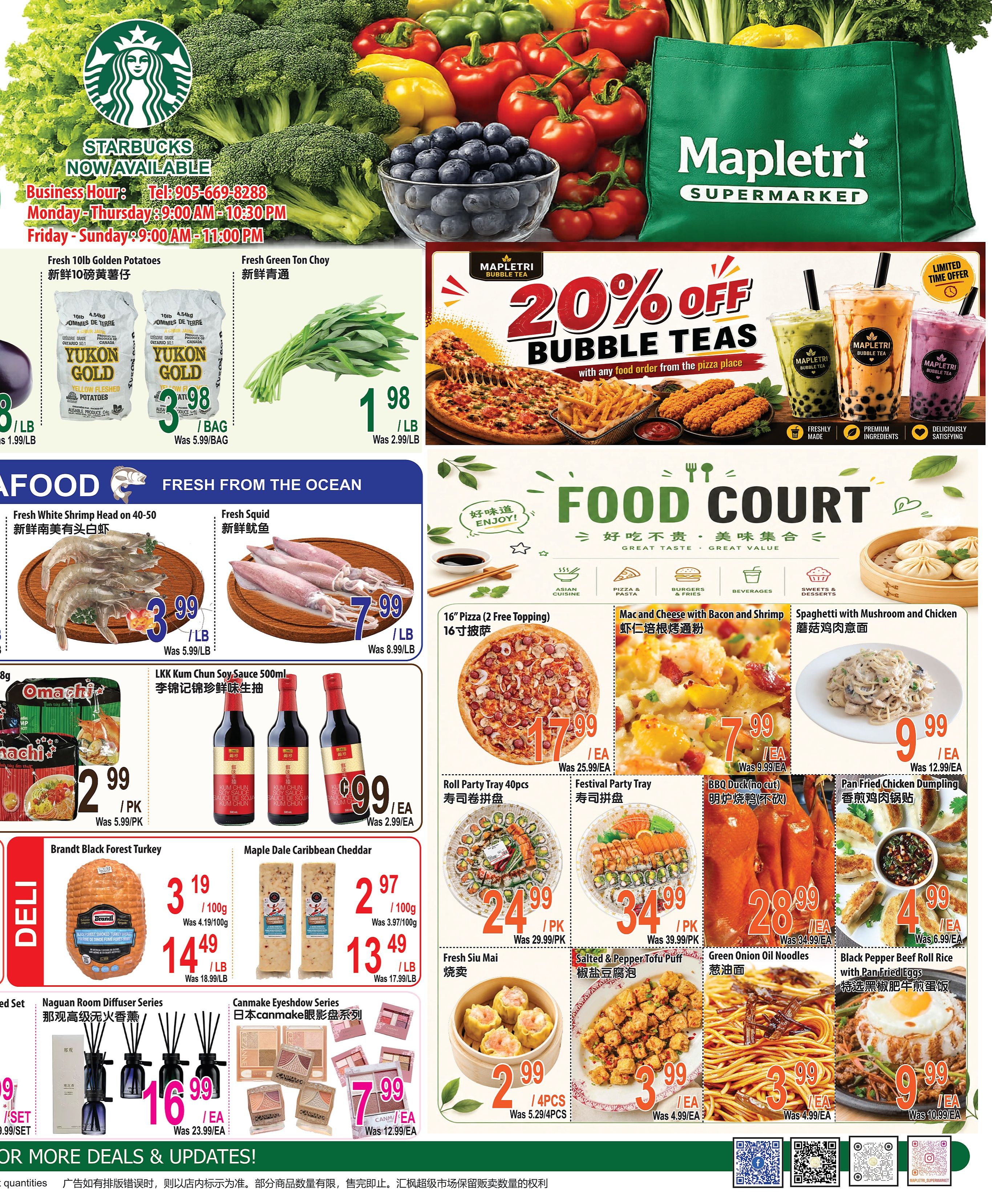 Mapletri Supermarket Flyer August 14 to 20
