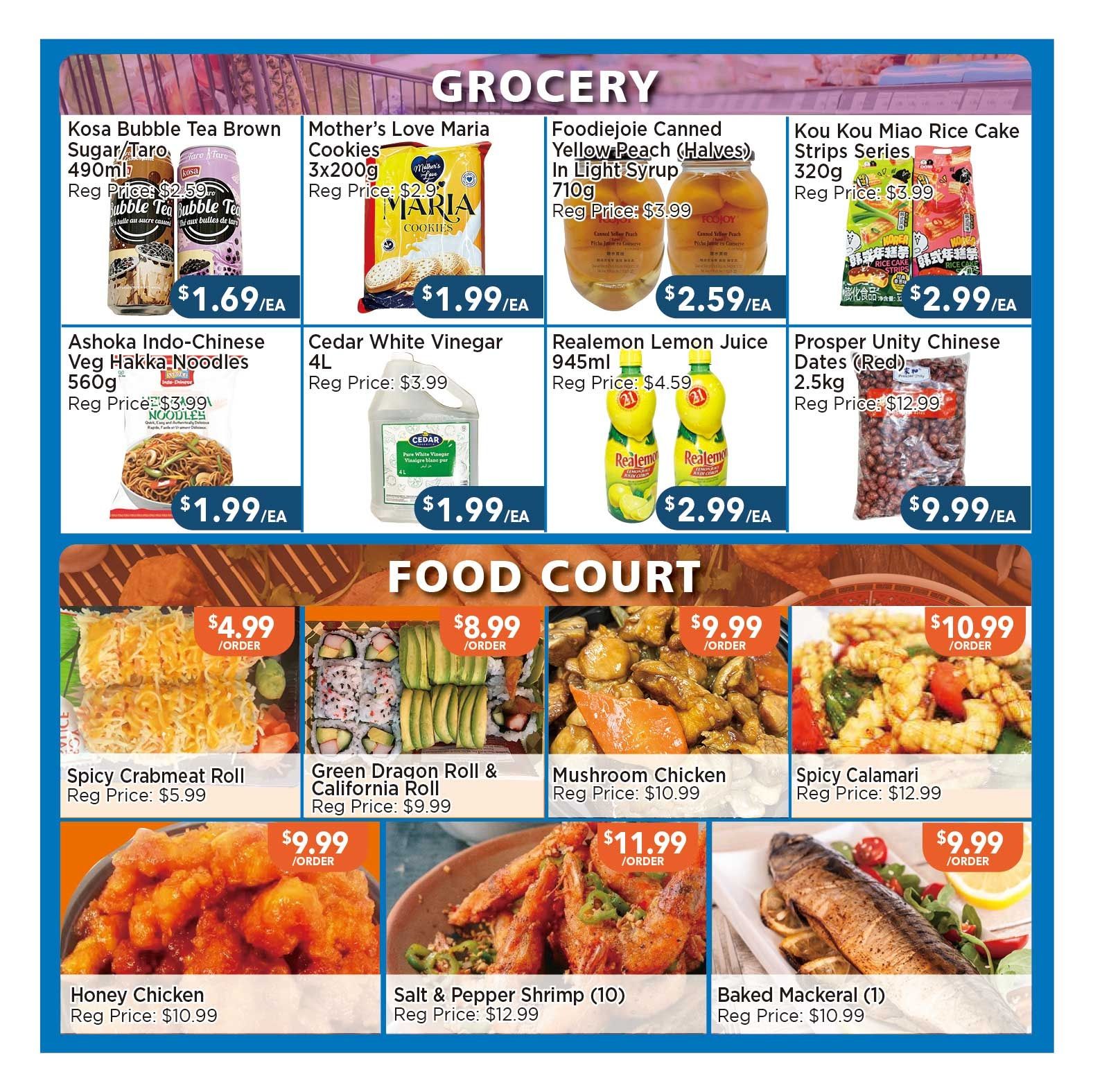 Blue Sky Supermarket (North York) Flyer August 14 to 20