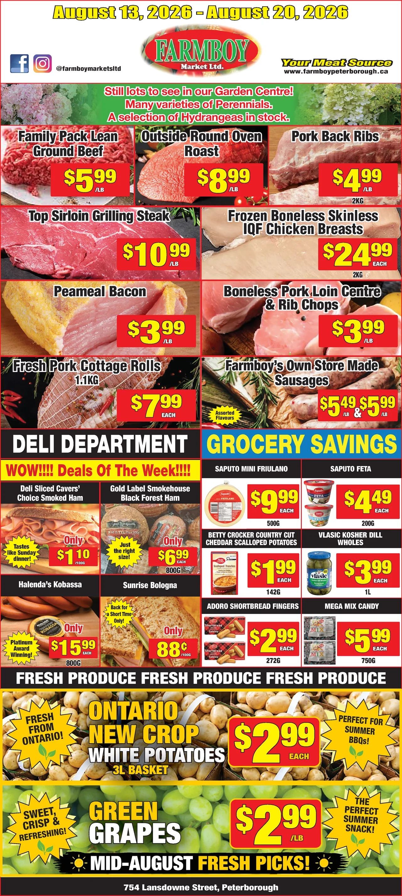 Farmboy Peterborough Flyer August 14 to 20