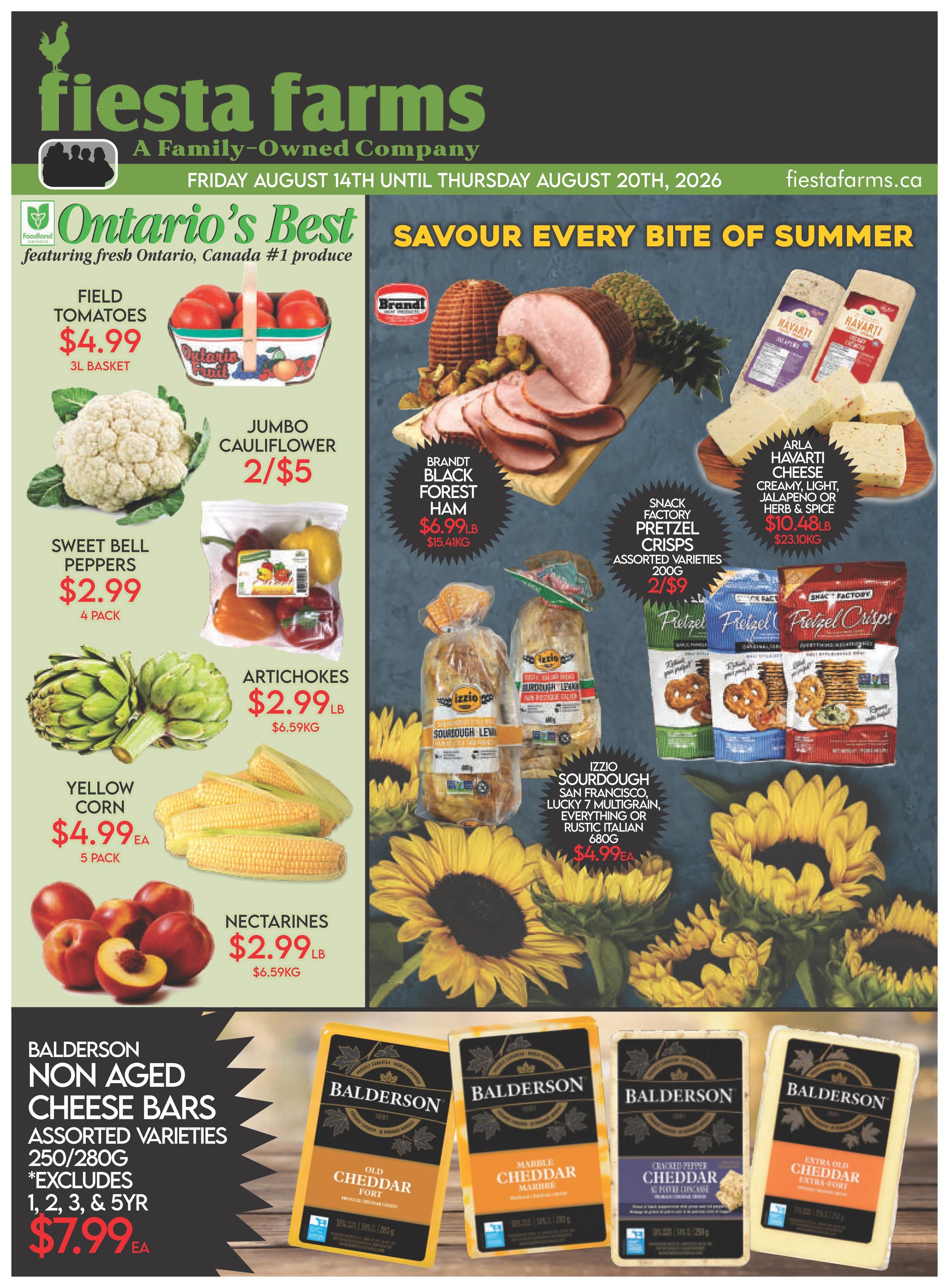 Fiesta Farms Flyer August 14 to 20