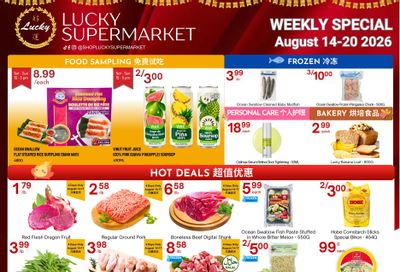 Lucky Supermarket (Winnipeg) Flyer August 14 to 20