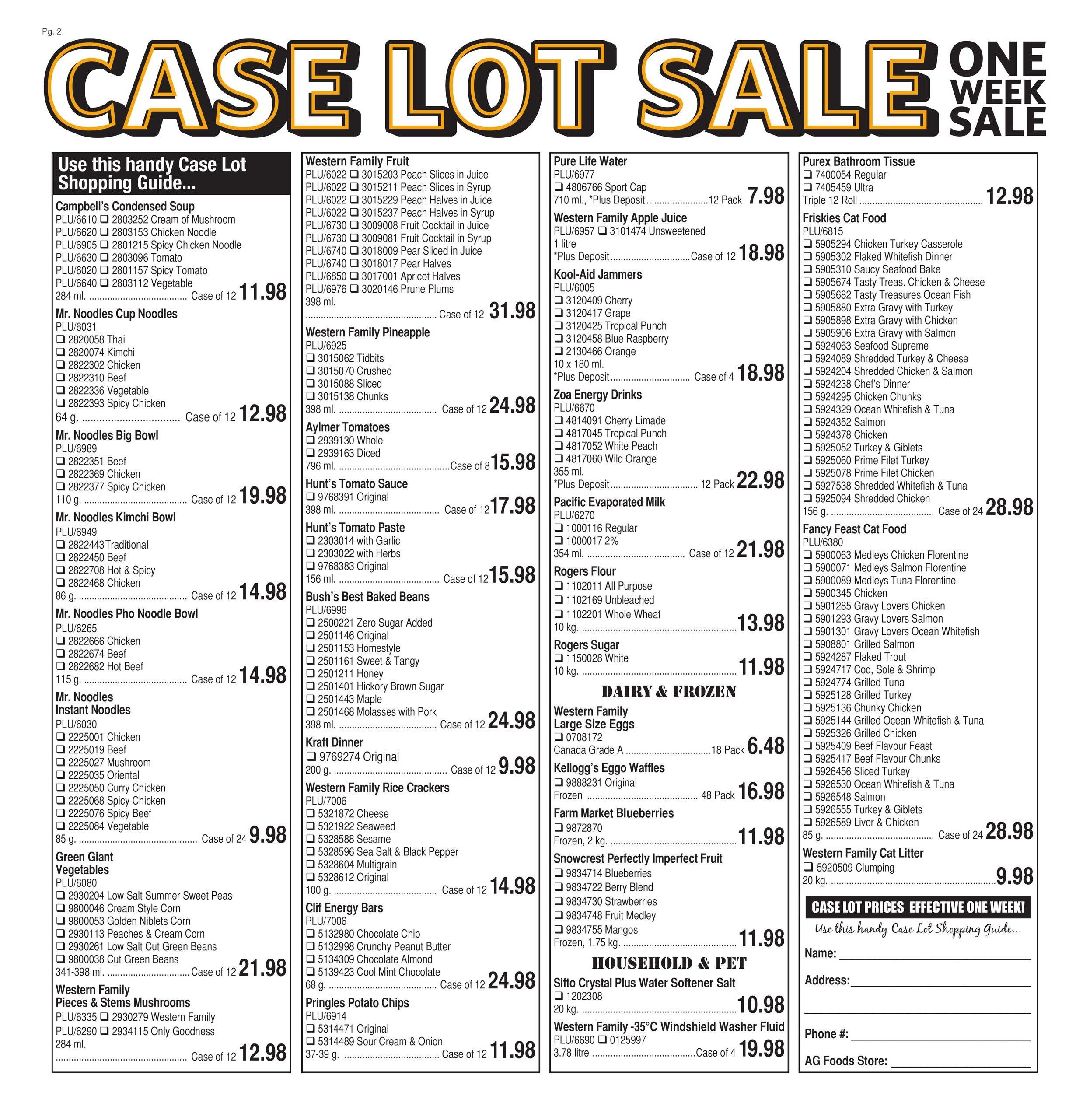 AG Foods Flyer August 14 to 20