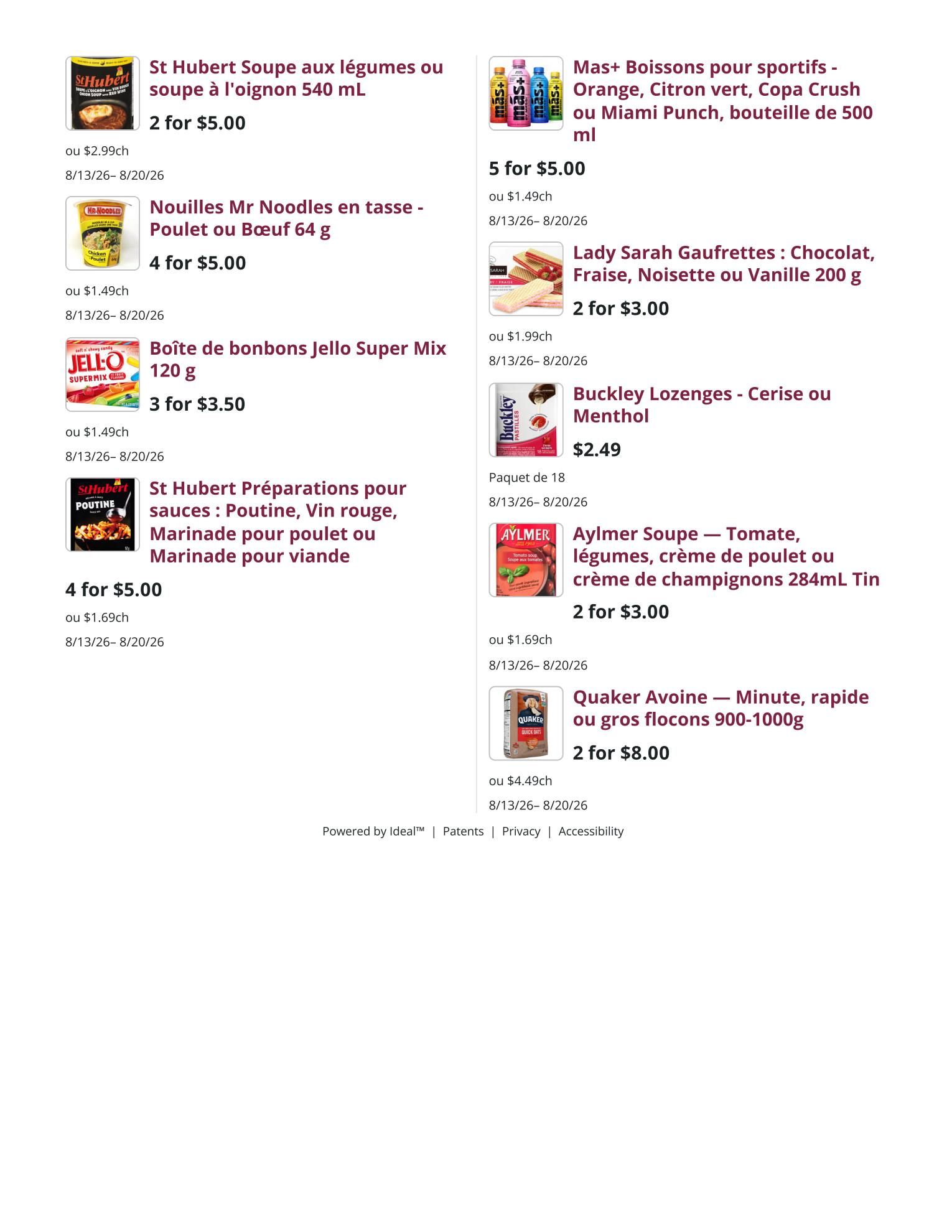 Mike Dean Local Grocer Flyer August 13 to 19