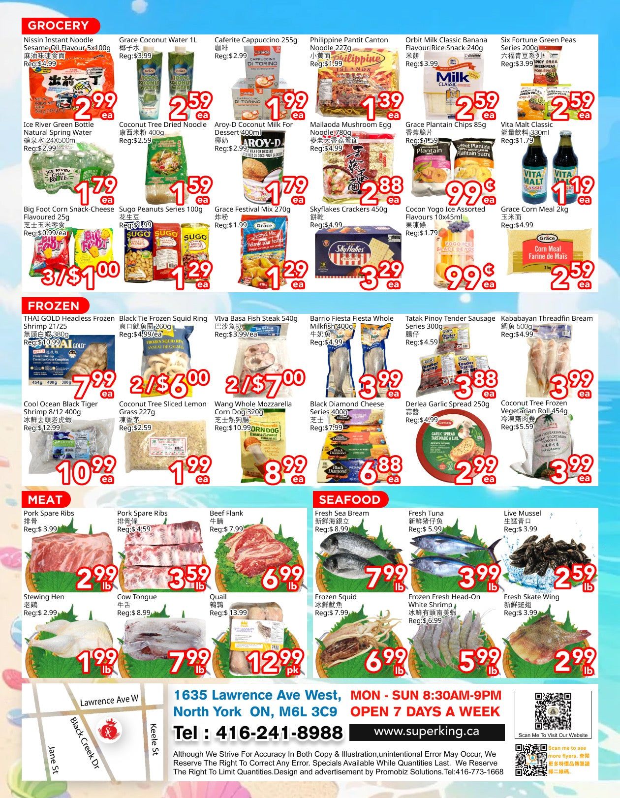 Superking Supermarket (North York) Flyer August 14 to 20
