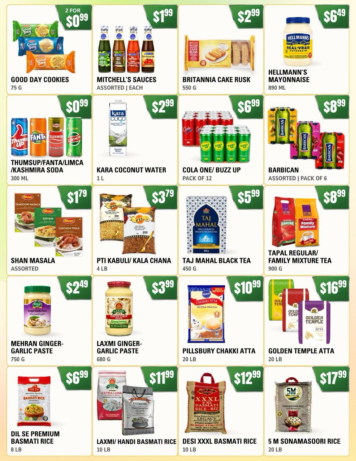 Atiya's Fresh Farm Flyer August 14 to 20