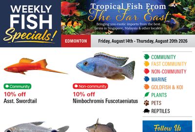 Big Al's (Edmonton) Weekly Specials August 14 to 20