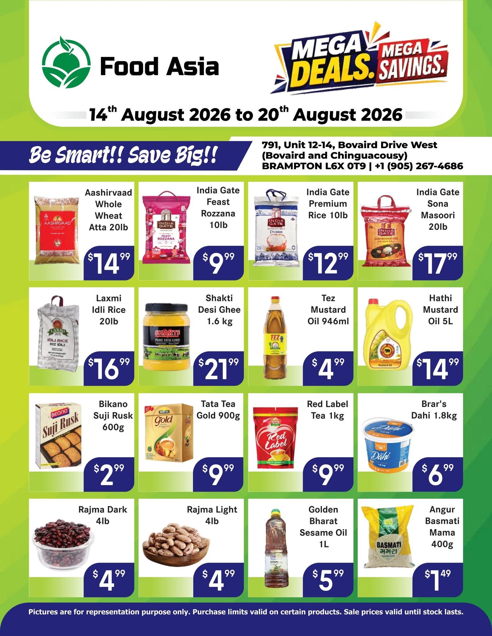 FoodAsia Flyer August 14 to 20